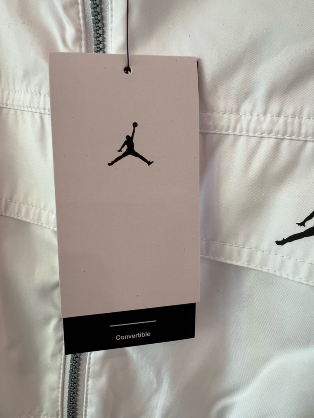 RARE Jordan White jumpsuit with Zip & Cargo Pockets - Picture 6 of 15